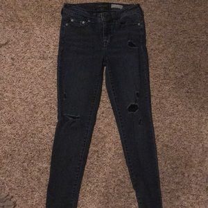 Aeropostale mid rise barley worn